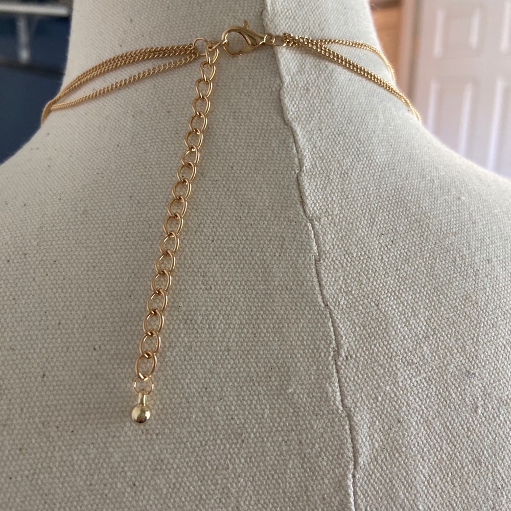 SOLD: Multilayer Bar Necklace - Picture 3 of 3